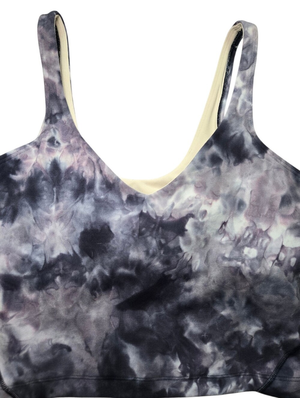 Lululemon Align Tank Top - Diamond Dye Chrome Violet Verbana Graphite Grey - Picture 4 of 8